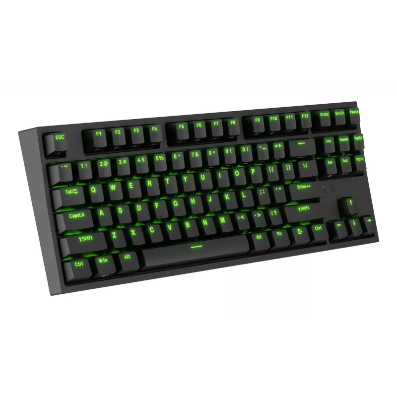 GENESIS Thor 404 TKL klaviatūra žaidimams USB QWERTY US International juoda