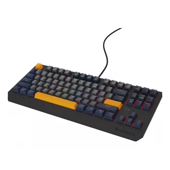 GENESIS Thor 230 TKL klaviatūra žaidimams USB QWERTY anglų mėlyna
