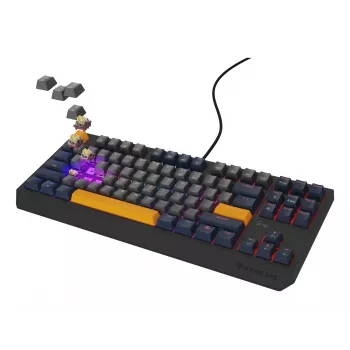 GENESIS Thor 230 TKL klaviatūra žaidimams USB QWERTY anglų mėlyna