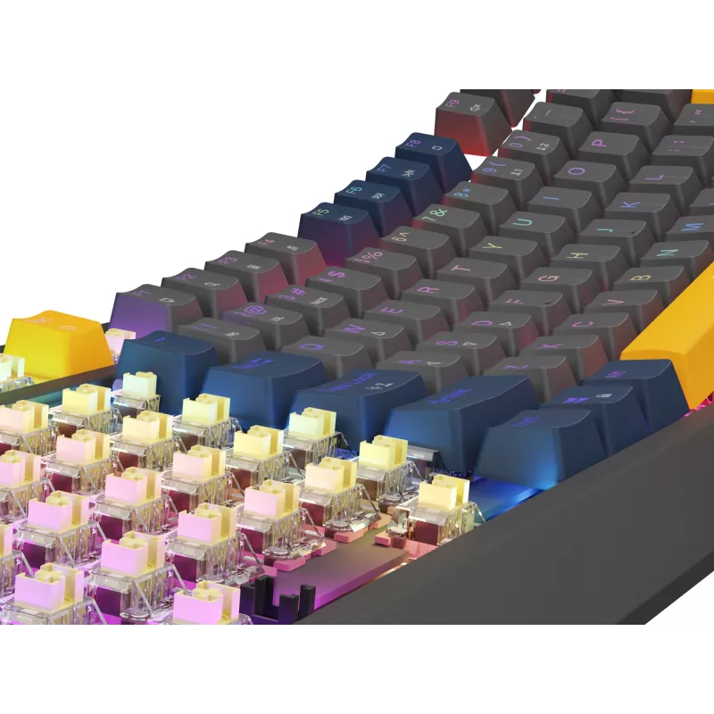 GENESIS Thor 230 TKL klaviatūra žaidimams USB QWERTY anglų mėlyna