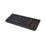 Mechaninė žaidimų klaviatūra GENESIS Thor 230 TKL be skaičių bloko – USB, RF belaidis, Bluetooth, 87 klavišų QWERTY, pilka