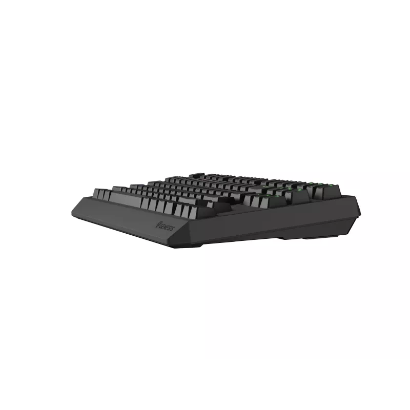 Mechaninė žaidimų klaviatūra GENESIS Thor 230 TKL be skaičių bloko – USB, RF belaidis, Bluetooth, 87 klavišų QWERTY, pilka