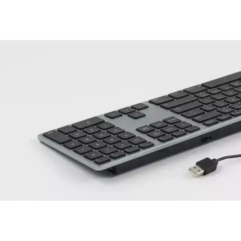 Klaviatūra Matias FK318LB-UK RGB apšvietimas Mac Space Gray — be skaičių bloko, JK išdėstymas