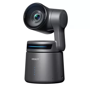 Webcam OBSBOT Tail Air 4K itin didelės raiškos 3856 x 2176 pikselių juoda