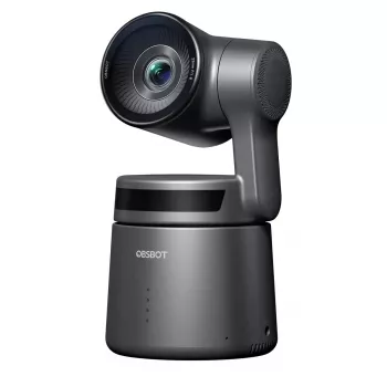 Webcam OBSBOT Tail Air 4K itin didelės raiškos 3856 x 2176 pikselių juoda