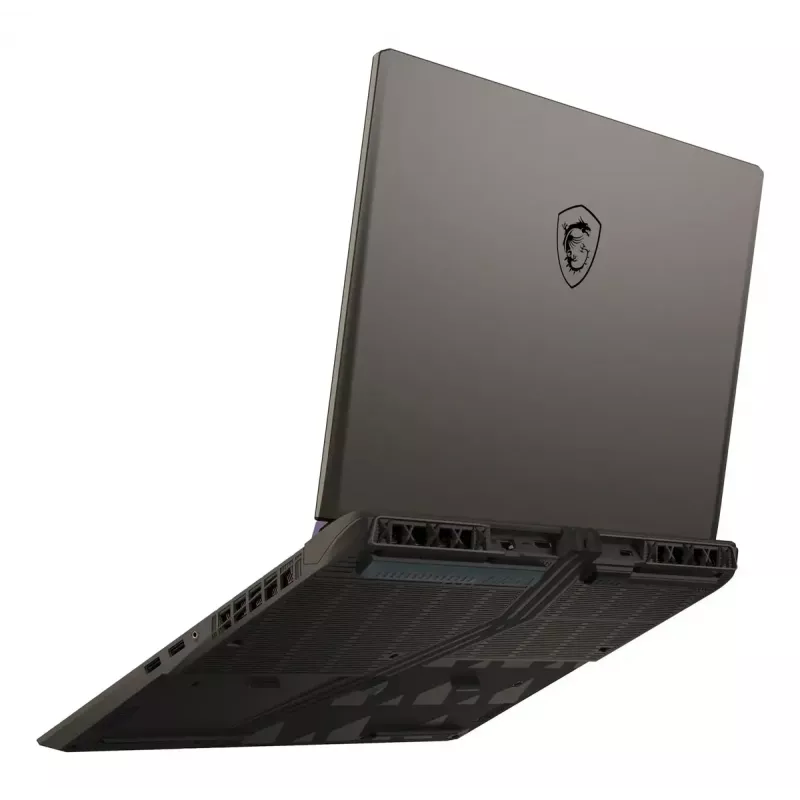 MSI Vector 16 HX AI A2XWHG-256PL nešiojamas kompiuteris, Intel Core Ultra 7 255HX, 40,6 cm (16 colių) Quad HD+, 16 GB DDR5, 1 TB SSD, NVIDIA GeForce RTX 5070 Ti, Wi-Fi 7, Windows 11 Home, pilkas