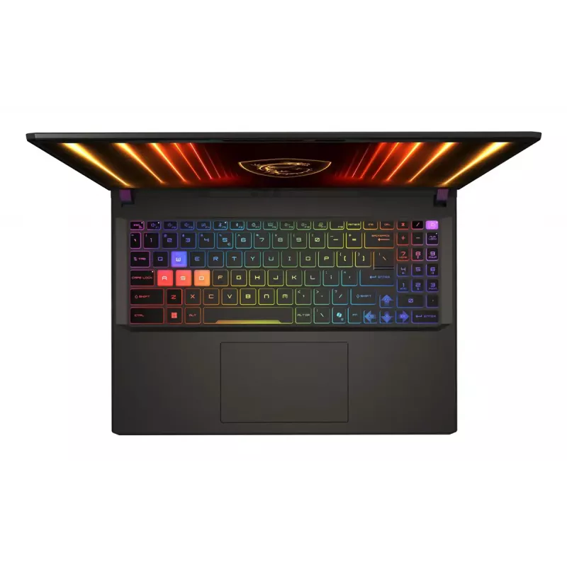 MSI Vector 16 HX AI A2XWHG-256PL nešiojamas kompiuteris, Intel Core Ultra 7 255HX, 40,6 cm (16 colių) Quad HD+, 16 GB DDR5, 1 TB SSD, NVIDIA GeForce RTX 5070 Ti, Wi-Fi 7, Windows 11 Home, pilkas