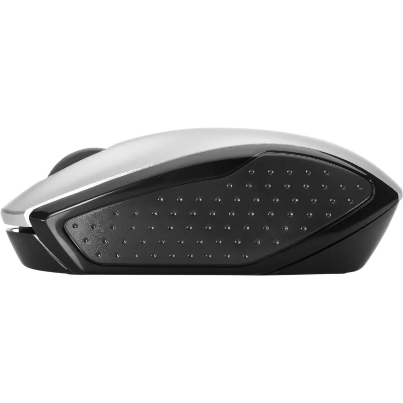 HP Wireless Mouse 200 (Pike Silver), ambidekstrinė, optinė, RF belaidė, 1000 DPI, sidabrinė