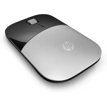 HP Z3700 sidabrinė belaidė pelė, ambidekstrinė, optinė, RF belaidė, 1200 DPI, sidabrinė