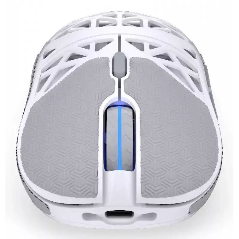 Belaidė žaidimų pelė ENDORFY LIV Onyx White – Bluetooth/2,4 GHz, 12000 DPI, ambidekstrinė, aRGB apšvietimas, 6 mygtukai, USB-A/USB-C laidas