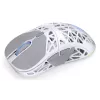 Belaidė žaidimų pelė ENDORFY LIV Onyx White – Bluetooth/2,4 GHz, 12000 DPI, ambidekstrinė, aRGB apšvietimas, 6 mygtukai, USB-A/USB-C laidas