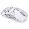Belaidė žaidimų pelė ENDORFY LIV Onyx White – Bluetooth/2,4 GHz, 12000 DPI, ambidekstrinė, aRGB apšvietimas, 6 mygtukai, USB-A/USB-C laidas
