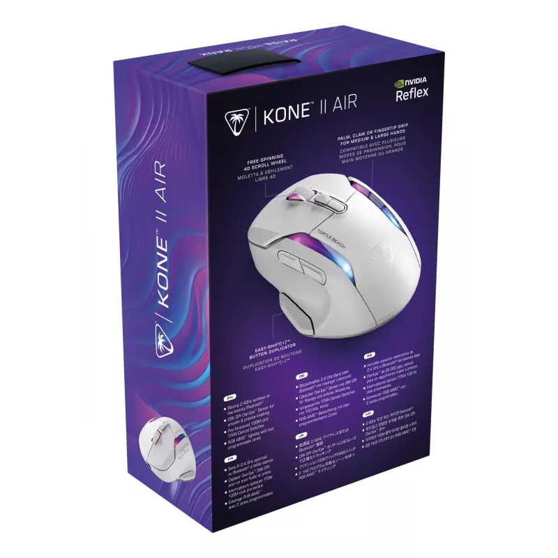 Pelė Turtle Beach Kone II Air RF belaidė + Bluetooth