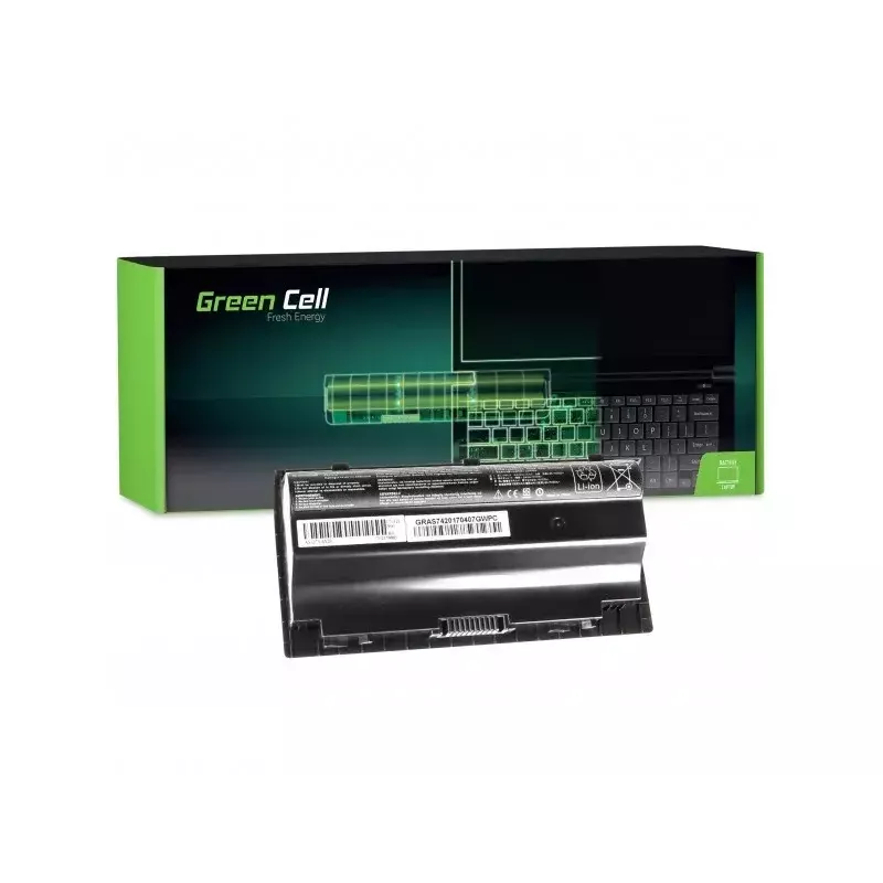 Baterija Green Cell AS74, skirta ASUS G75, G75V, G75VW, G75VX