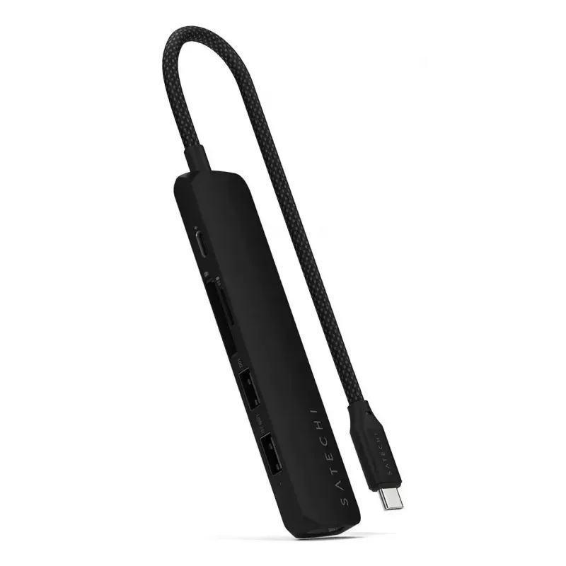 USB-C šakotuvas Satechi ST-P6SK 10000 Mbit/s HDMI RJ-45 USB 3.2