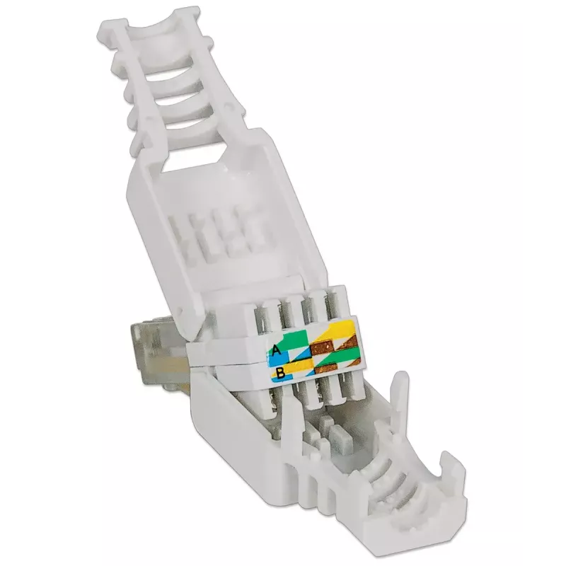 Intellinet RJ45 kištukas be įrankio, Cat5/5e/6, 22-26 AWG UTP