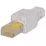 Intellinet RJ45 kištukas be įrankio, Cat5/5e/6, 22-26 AWG UTP