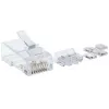 Intellinet Pro Line RJ45 kištukai Cat6A UTP, 3 kontaktai, kietajai vielai, 50 µ auksuoti kontaktai, 80 vnt.