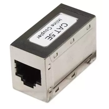Intellinet Inline Coupler Cat5e FTP jungtis, 8P8C motina-motina, sidabrinė