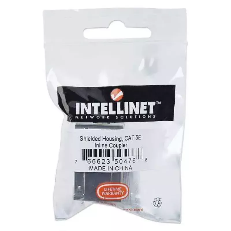 Intellinet Inline Coupler Cat5e FTP jungtis, 8P8C motina-motina, sidabrinė
