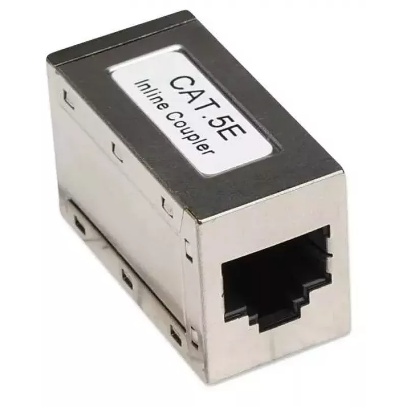 Intellinet Inline Coupler Cat5e FTP jungtis, 8P8C motina-motina, sidabrinė