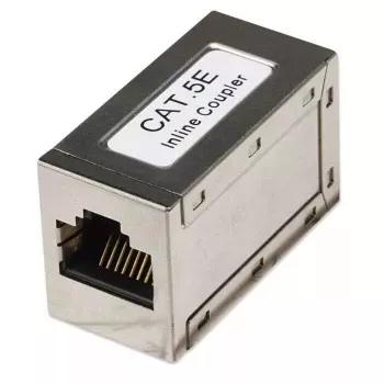 Intellinet Inline Coupler Cat5e FTP jungtis, 8P8C motina-motina, sidabrinė