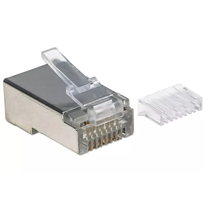Intellinet Pro Line RJ45 kištukai Cat6 STP, 3 kontaktai, 50 µ auksuoti, 90 vnt.
