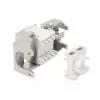 Intellinet Cat8.1 40G Ekranuotas Įrankiams Nereikalaujantis Keystone Jack RJ-45 Sidabrinis