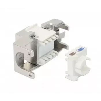 Intellinet Cat8.1 40G Ekranuotas Įrankiams Nereikalaujantis Keystone Jack RJ-45 Sidabrinis