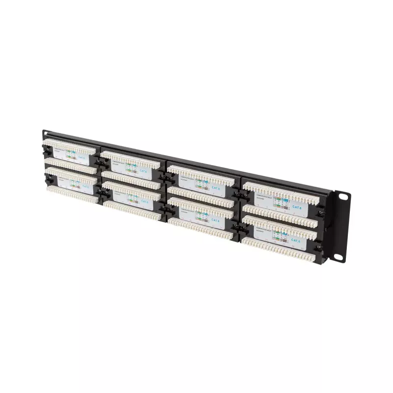 Stovo priedas Lanberg PPU6-2048-B 19 colių 2U 48 prievadų