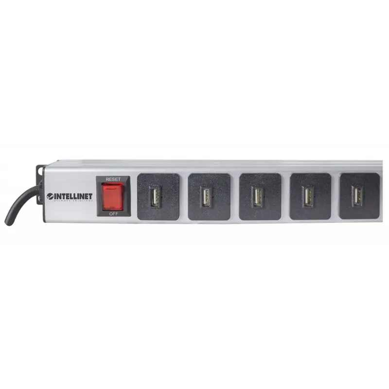 Intellinet vertikalus stovo maitinimo skirstytuvas 16 prievadų USB-A