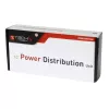 Maitinimo juosta Techly Universal Power Strip Rack 10 col. 4 lizdai Schuko kištukas Juoda Sidabrinė 1U