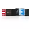 Techly I-CASE STRIP-61UD maitinimo skirstytuvas (PDU) 6 lizdai 1U juodas, raudonas