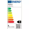 LED sistemos šviestuvas Techly I-CASE LIGHT-06 Baltas Aliuminis 100-240V