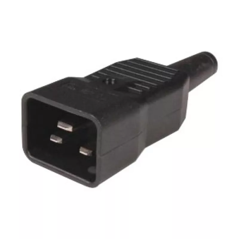 Techly I-CASE STRIP-18C20 maitinimo skirstytuvas (PDU) 8 AC lizdai 1U juodas, raudonas