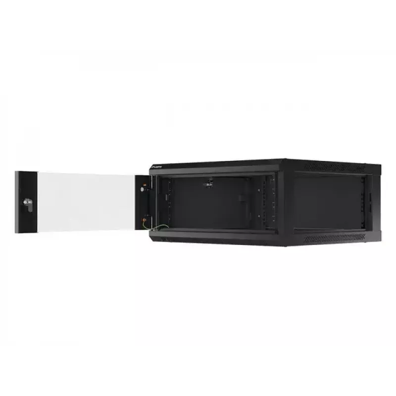 Sieninis stovas Lanberg WF01-6604-10B 4U Juodas