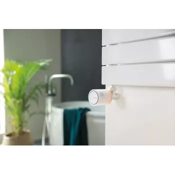 Netatmo pradžios rinkinys – išmanieji radiatoriaus vožtuvai, balta spalva, 0–50 °C, 2400 MHz, 100 m, 5–30 °C, °C