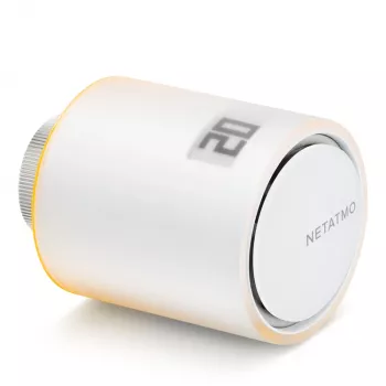 Netatmo pradžios rinkinys – išmanieji radiatoriaus vožtuvai, balta spalva, 0–50 °C, 2400 MHz, 100 m, 5–30 °C, °C