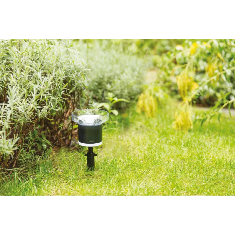 Netatmo Smart Rain Gauge – išmanus lietaus matuoklis, baterija, AAA, 1,5 V, 130 mm, 130 mm, 110 mm