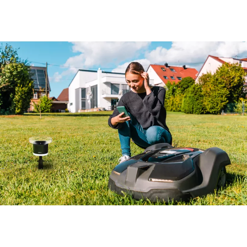 Netatmo Smart Rain Gauge – išmanus lietaus matuoklis, baterija, AAA, 1,5 V, 130 mm, 130 mm, 110 mm