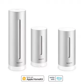 Netatmo Indoor Pack „Išmani namų orų stotis + papildomas vidaus modulis“