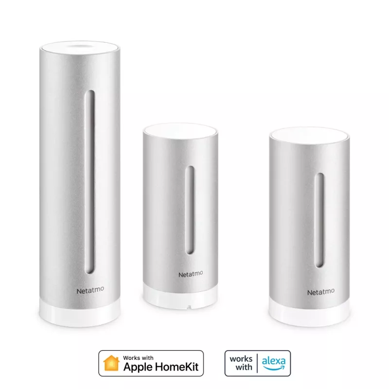 Netatmo Indoor Pack „Išmani namų orų stotis + papildomas vidaus modulis“