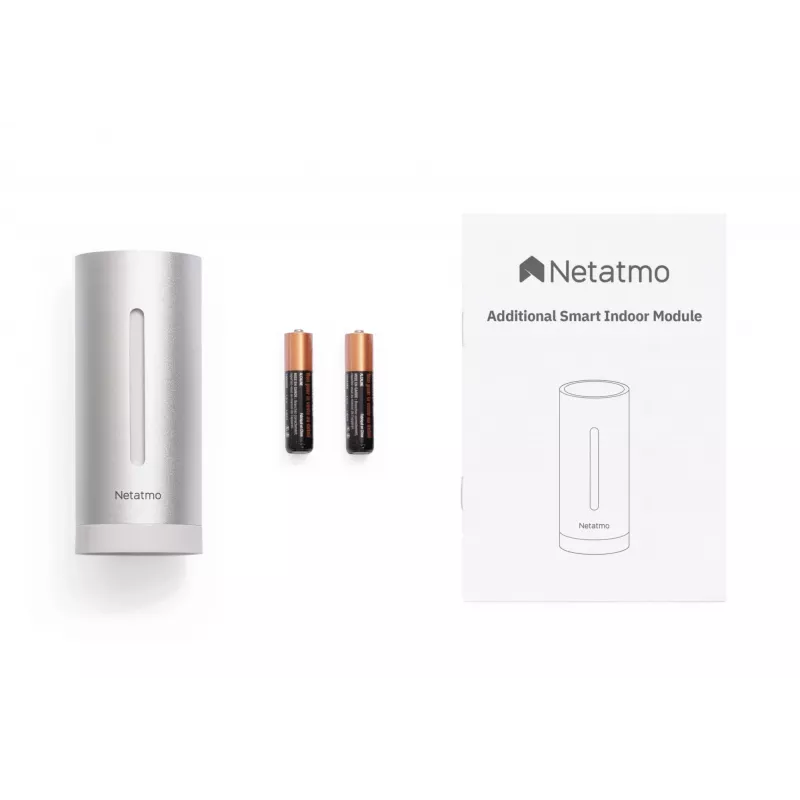 Netatmo Indoor Pack „Išmani namų orų stotis + papildomas vidaus modulis“