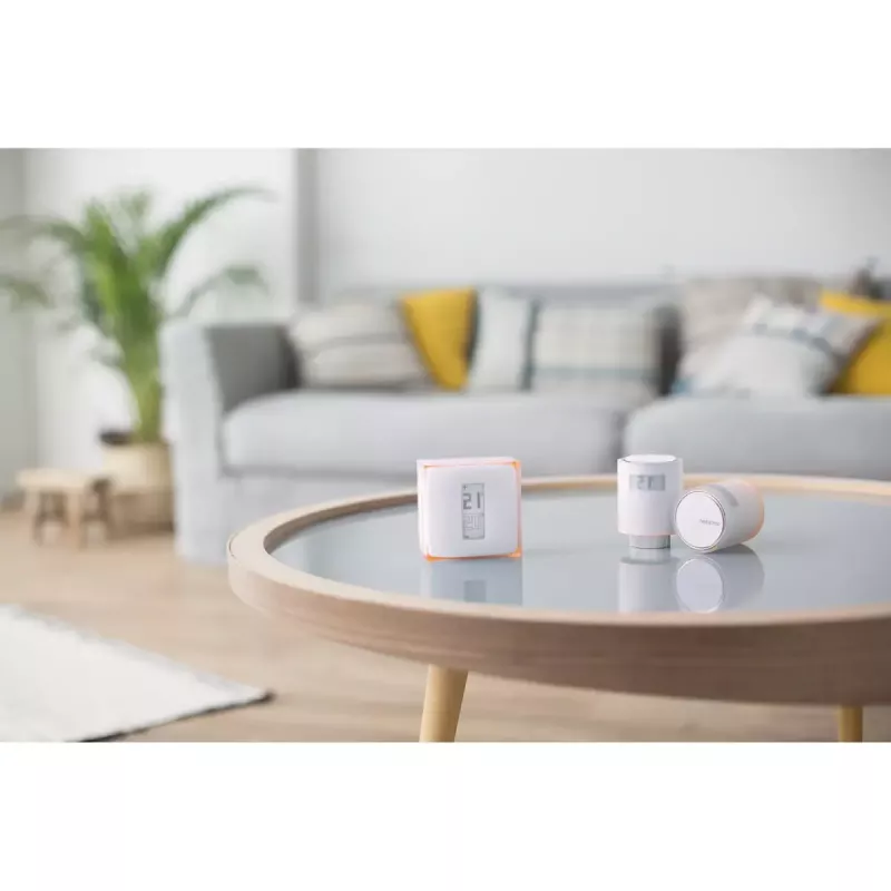 Netatmo rinkinys: išmanus termostatas + 3 papildomi išmanūs radiatorių vožtuvai