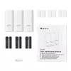 Durų / langų jutiklis Netatmo DTG-EC belaidis atsparus orams 3 V (2×AAA), veikimo nuotolis 80 m, baltas, 3 vnt. rinkinys