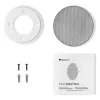 Belaidė sirenėlė Netatmo NA-NIS01 vidaus patalpoms balta, 110 dB, USB prievadas, AA x4, 130×35×130 mm