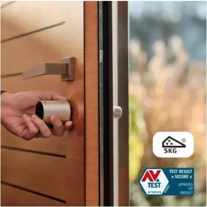 Išmanioji durų spyna Netatmo NDL-EC Keyless juoda pilka
