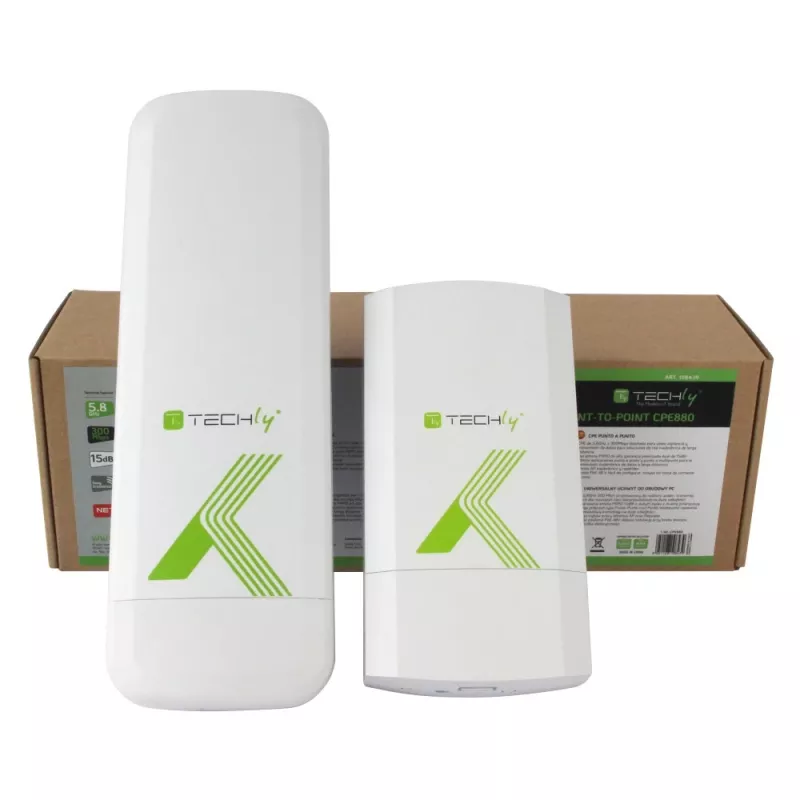 Techly I-WL-CPE880 5.8 GHz Wi-Fi standartinis CPE taškas-taškas