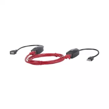 Manhattan USB-A linijos prailgintuvas, skirtas RJ45 tinklo kabeliui (neįeina), prailgina USB įrenginį iki 60 m, maitinimas iš USB magistralės, tinka Cat5e/Cat6/Cat6A RJ45 tinklo kabeliai, juoda spalva, trejų metų garantija