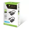 Techly IUSB-EXTENDTY2 lyties keitiklis RJ-45 USB 2.0 Type-A juodas